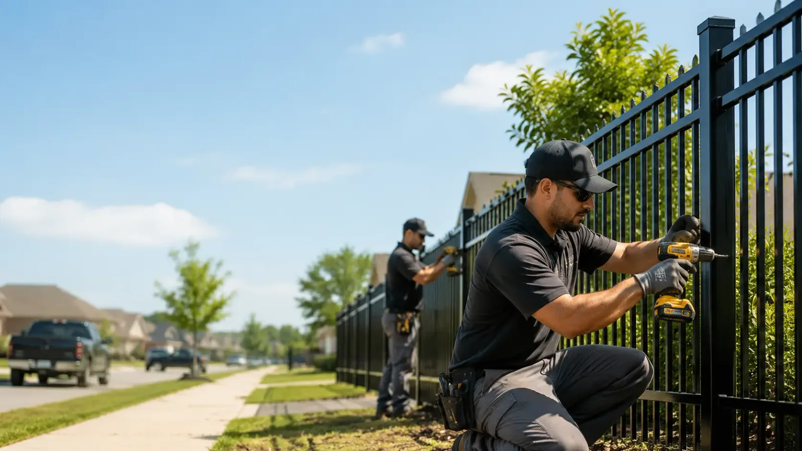 Metal Fence Installation in Dayton, IN